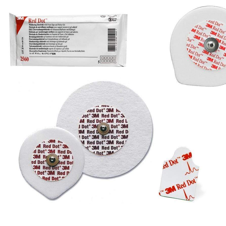 3M Healthcare ECG Electrodes 3M Red Dot Monitoring Electrode