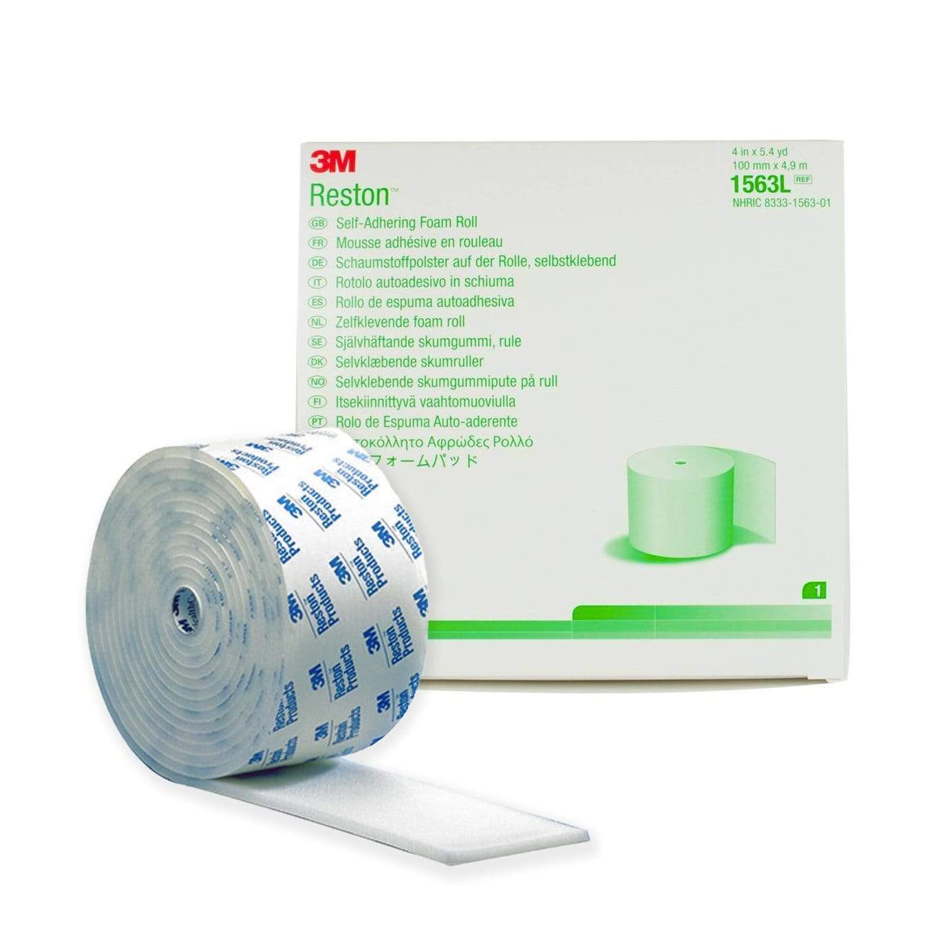 3M Reston Self-Adhering Foam Pads and Rolls