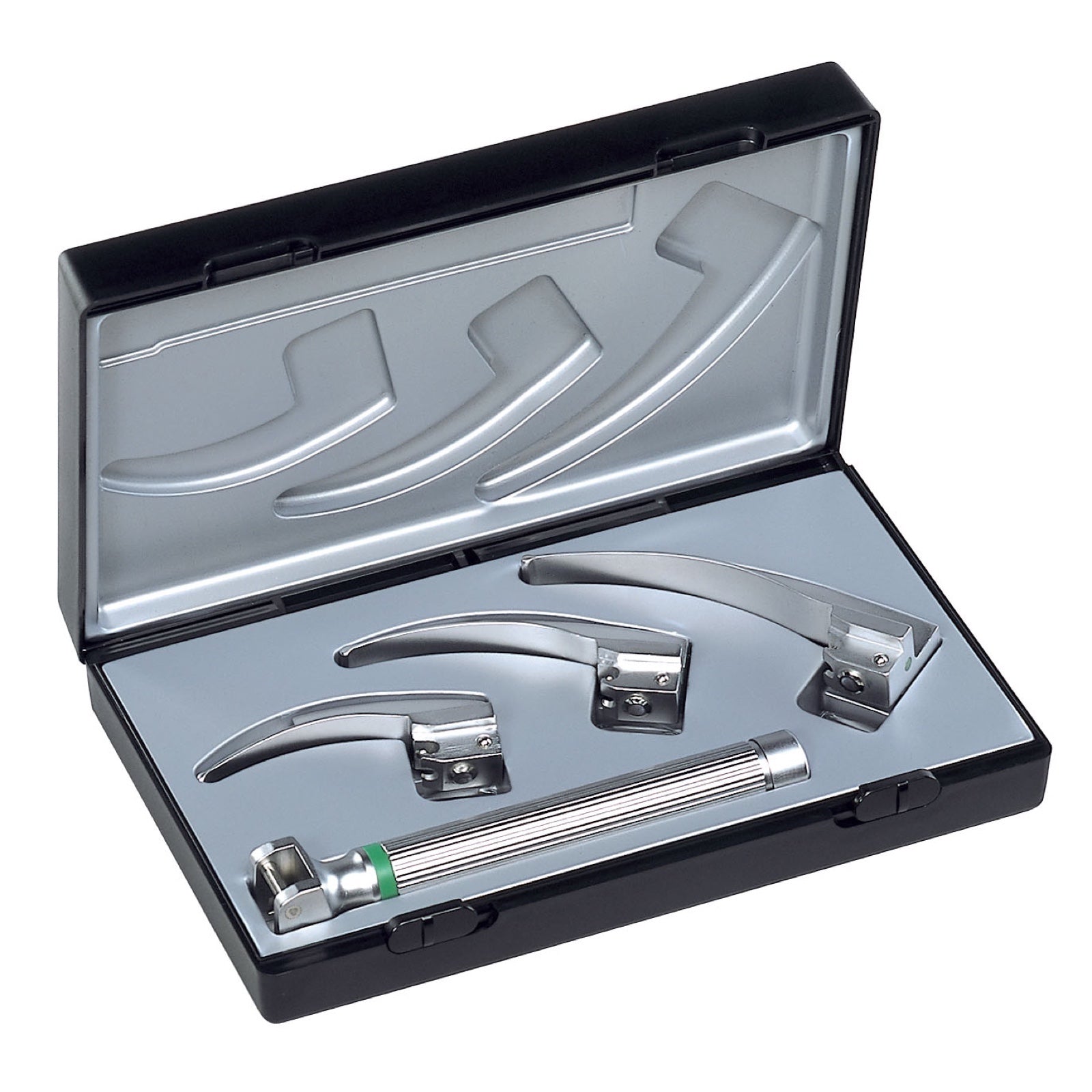Riester Ri-Integral Macintosh Baby F.O. Laryngoscope Set with AA Handle + Ri-Accu L + Ri-Charger L
