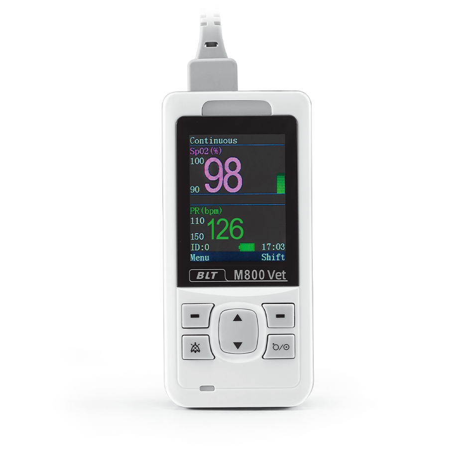Biolight Australia M800 Vet SpO2 Handheld Veterinary Monitor 2.4" Screen