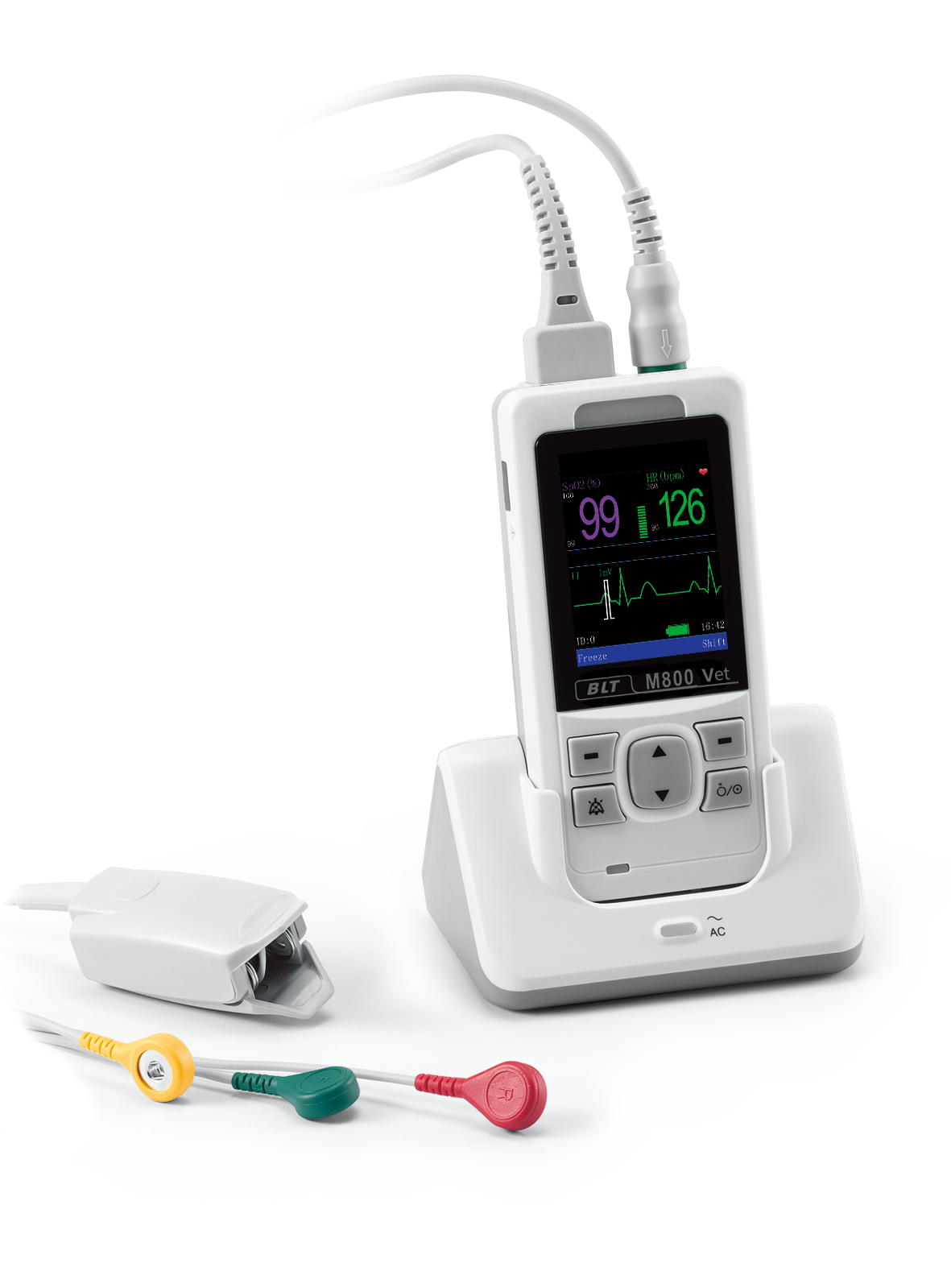 Biolight Australia M800 Vet SpO2 Handheld Veterinary Monitor 2.4" Screen