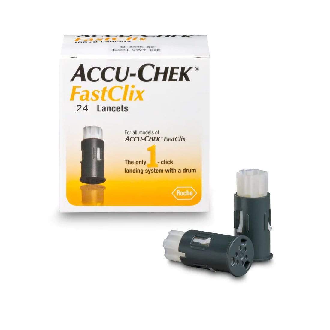 AccuChek Lancets 24 Lancets Accu-Chek® Fastclix Lancets