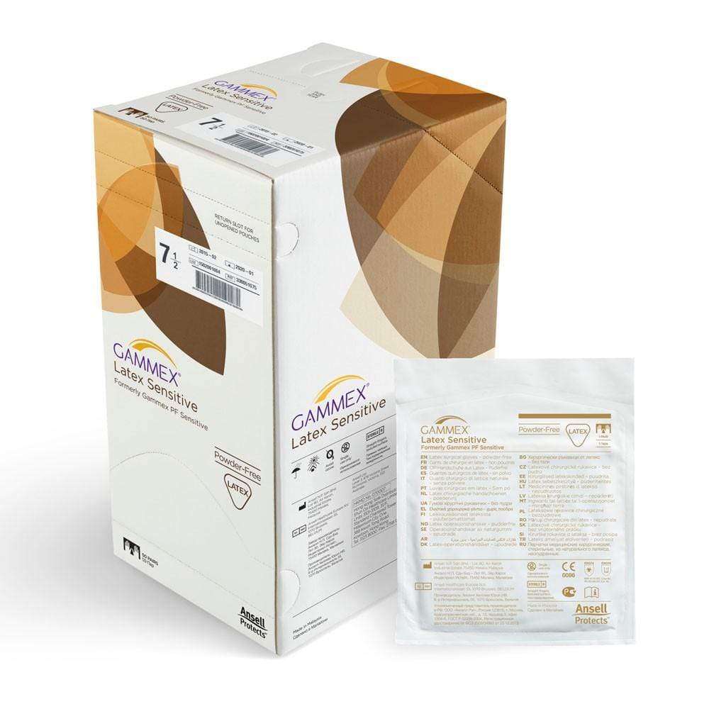 Ansell Sterile Gloves 6 Ansell GAMMEX Sensitive Latex PF Sterile Gloves