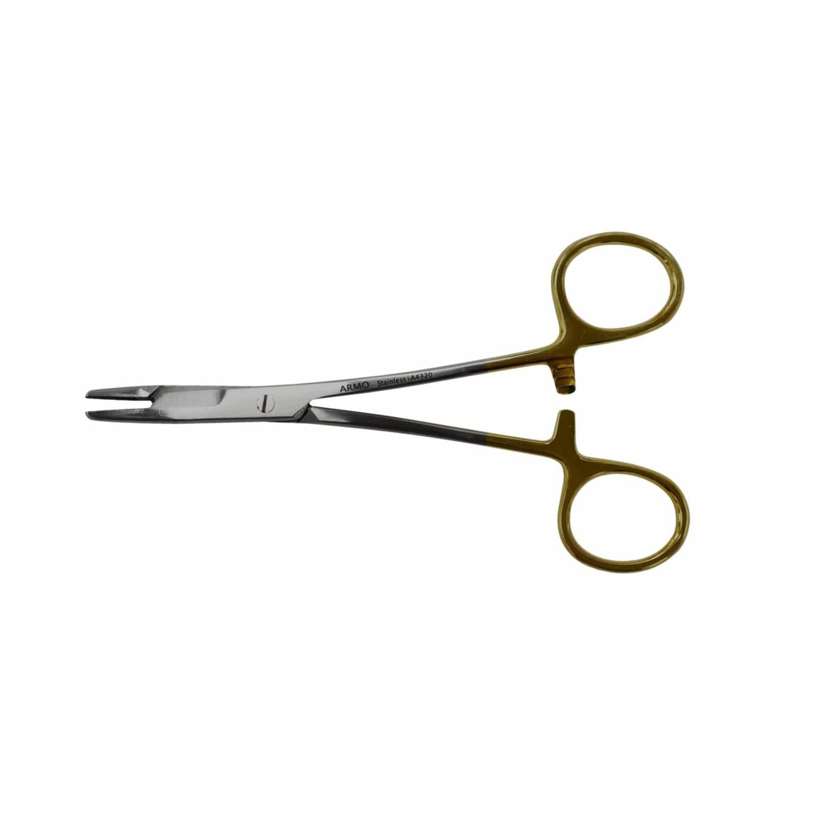 Armo Surgical Instruments 14cm / Left Handed / TC Armo Olsen Hegar Needle Holder