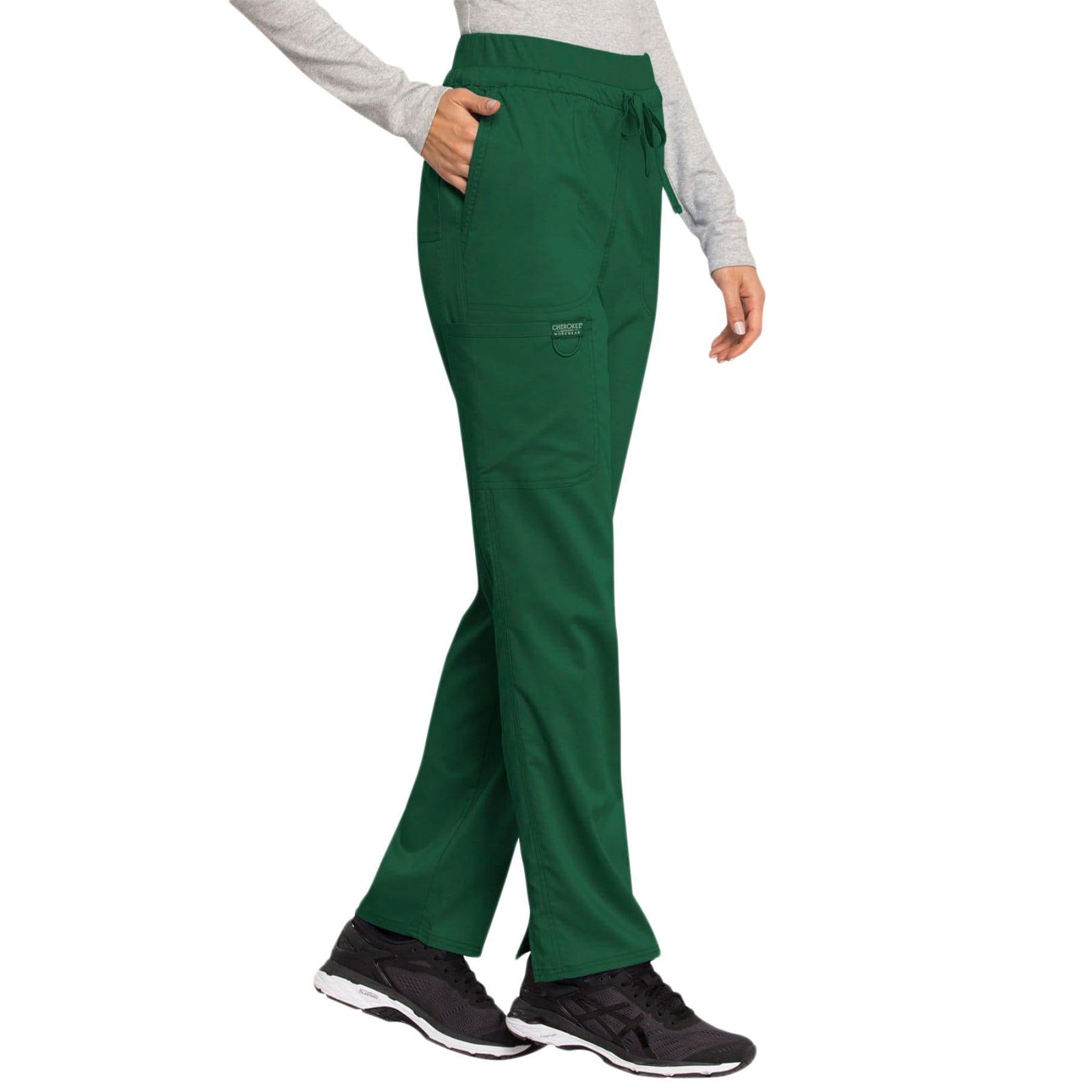 Cherokee Revolution WW105 Scrubs Pant Women Hunter Green - Vet Equip Australia