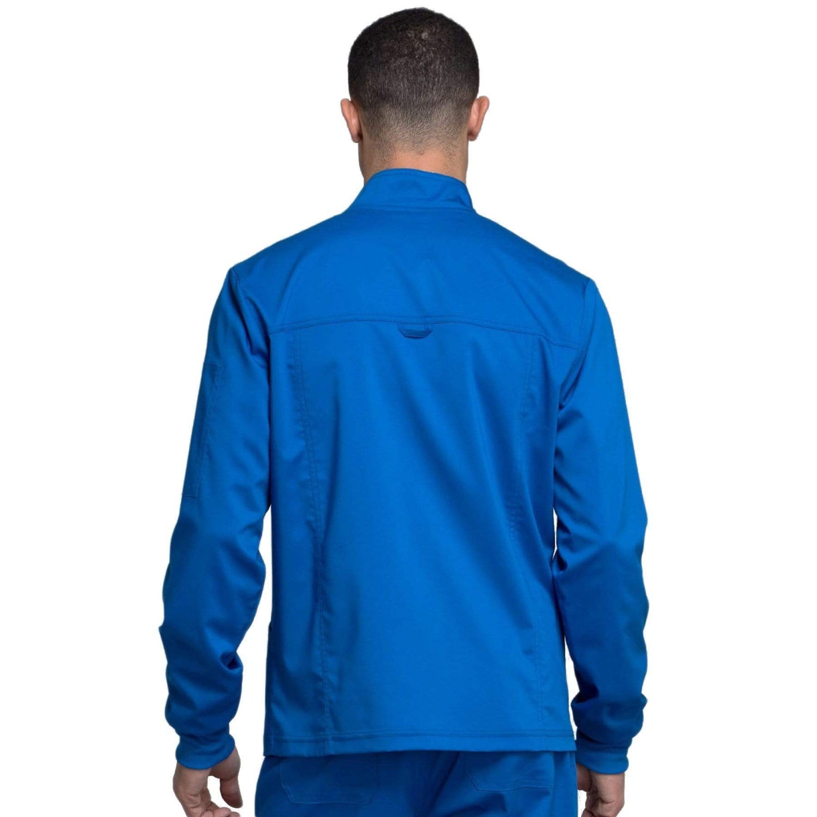 Cherokee Workwear Revolution WW320 Scrubs Jacket Men's Zip Front Royal