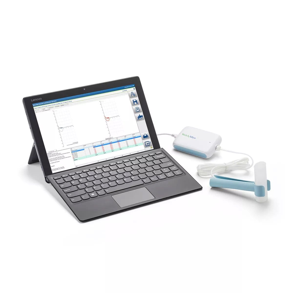 Hillrom Diagnostic Cardiology Suite Spirometer