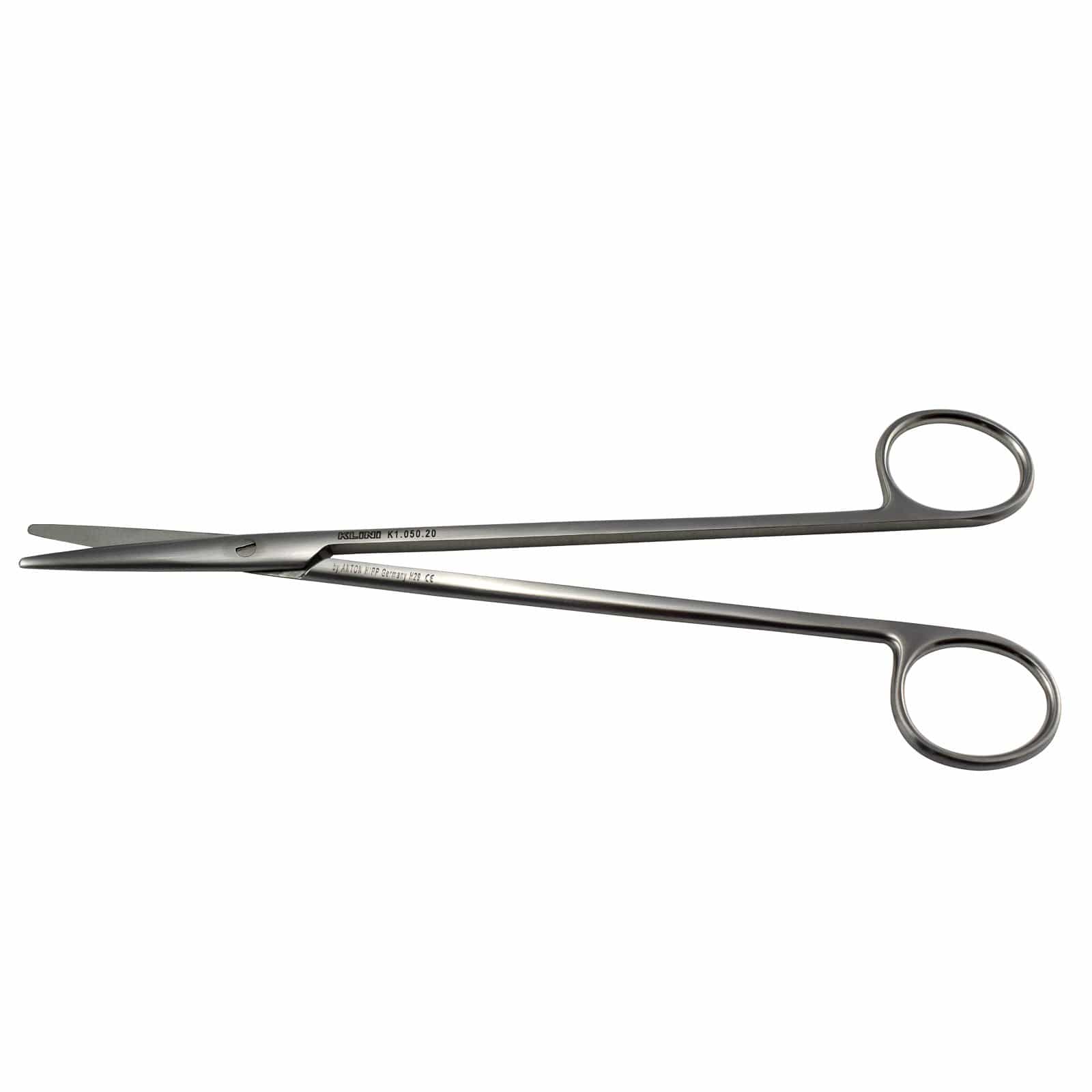 Klini Surgical Instruments 20cm / Straight / Blunt/Blunt Klini Metzenbaum Scissors