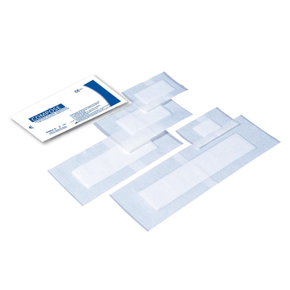 Multigate Wound Closure, Dressings & Bandages 7.5cm x 5cm / Sterile Multigate Compose Island Dressing