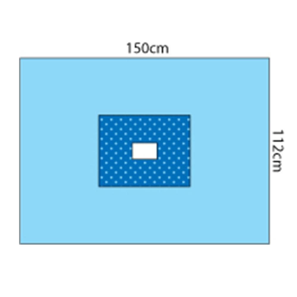 Multigate Drapes & Equipment Covers Adhesive Aperture 15x10cm / 150cm x 112cm / Sterile Multigate Drape