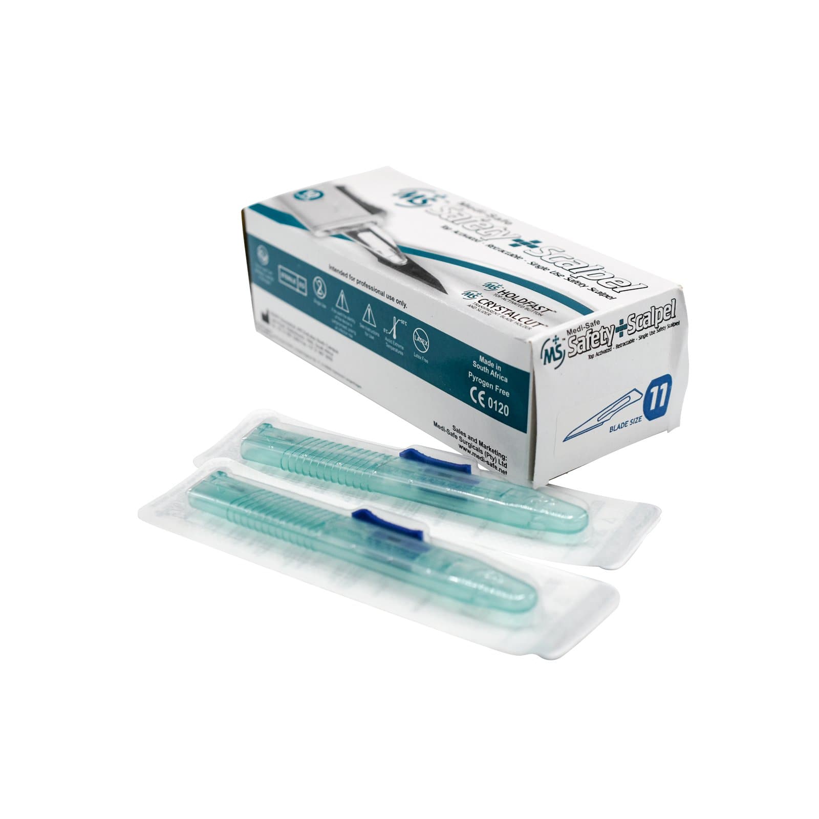 SMI Surgical Instruments Size 11 Safety Scalpel Stainless Steel Blade