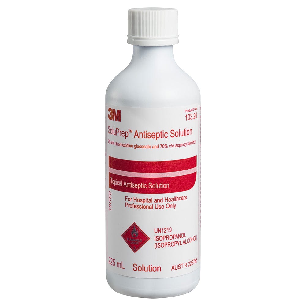 3M Healthcare Skin Preparation Antiseptic Bottle Tinted / 225mL 3M SoluPrep Antiseptic Solutions