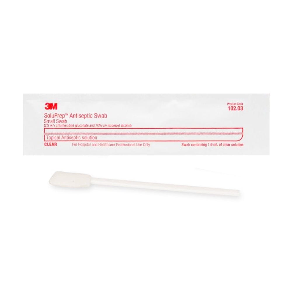 3M Healthcare Skin Preparation Antiseptic Swab / 50 3M SoluPrep Antiseptic Solutions