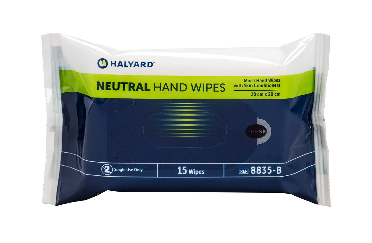 Halyard Neutral Hand Wipes