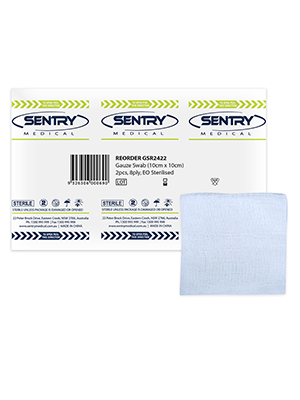 Sentry Gauze Swab 8 Ply