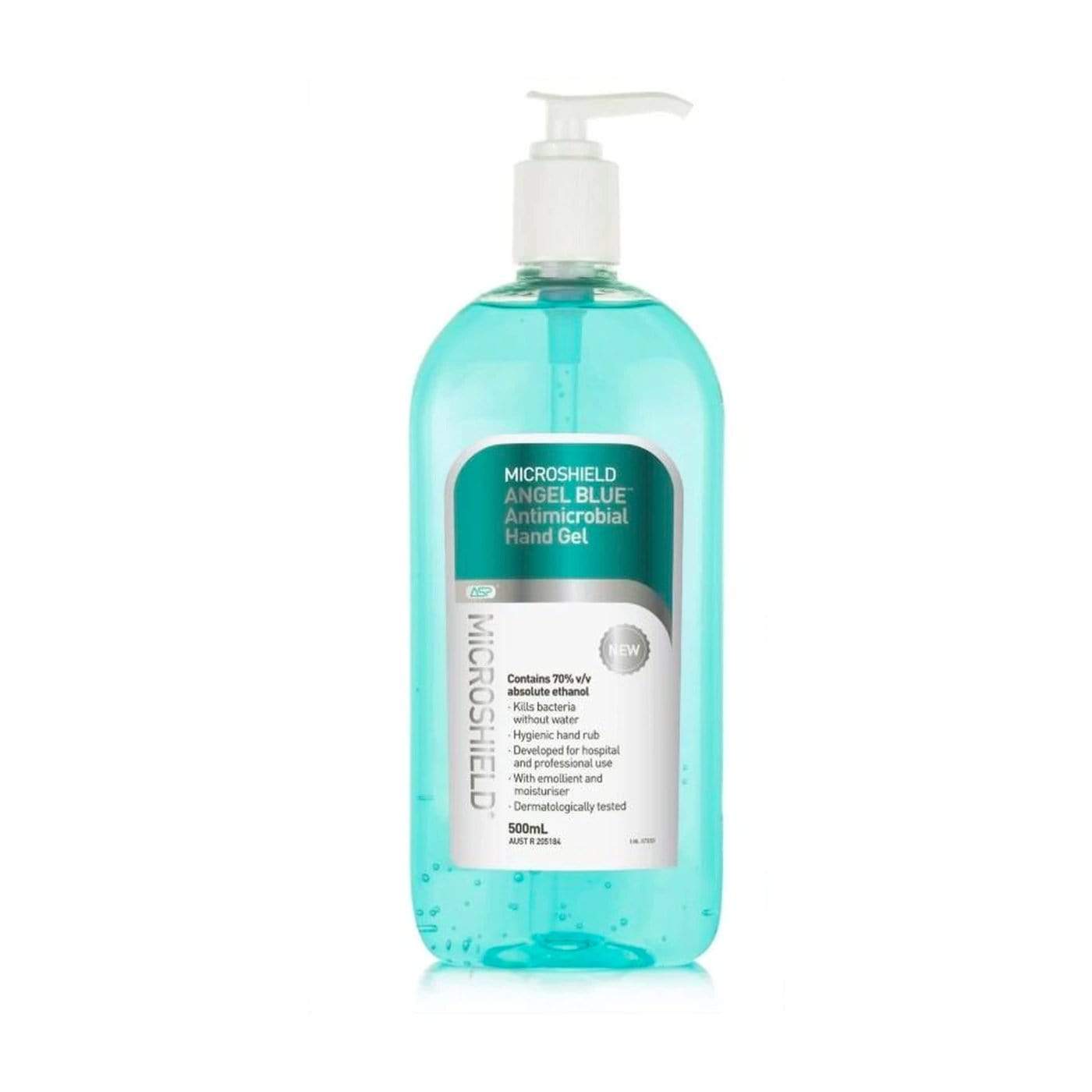 Microshield Angel Blue Hand Sanitiser Gel 500ml