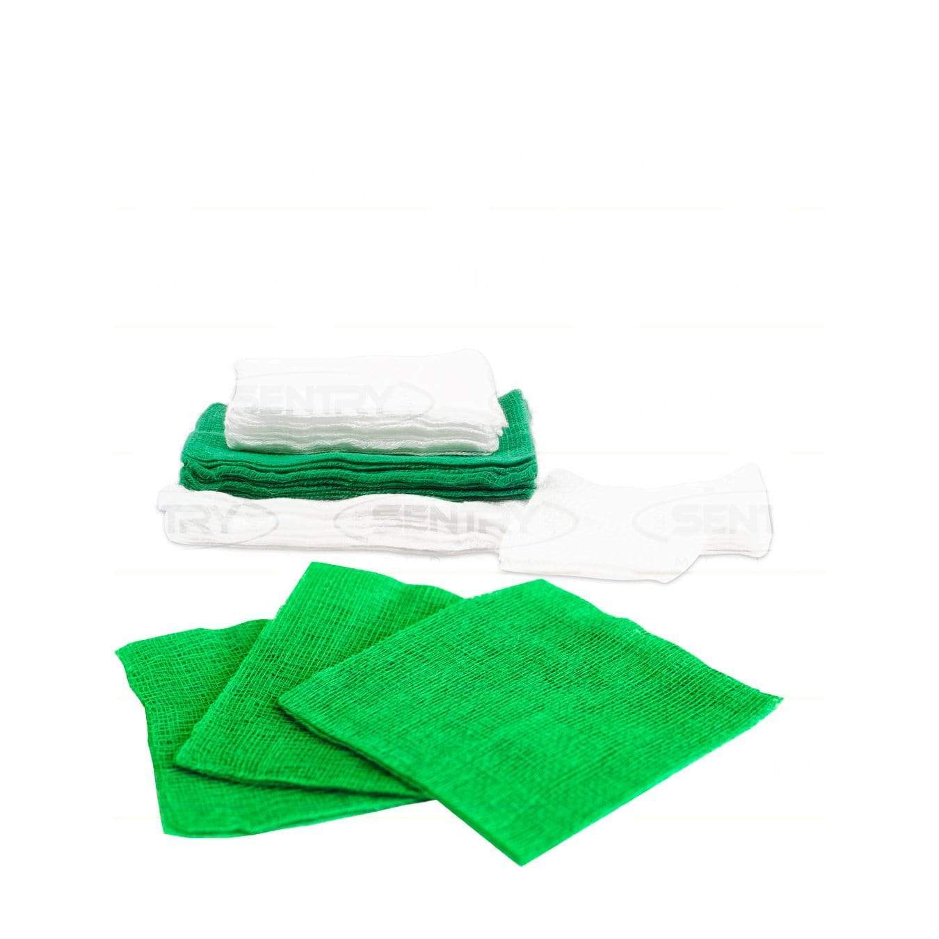 Sentry Medical Sterile & Non Sterile Gauze 10cm x 10cm / 100pk (White) / Non Sterile Sentry Gauze Swab 8 Ply