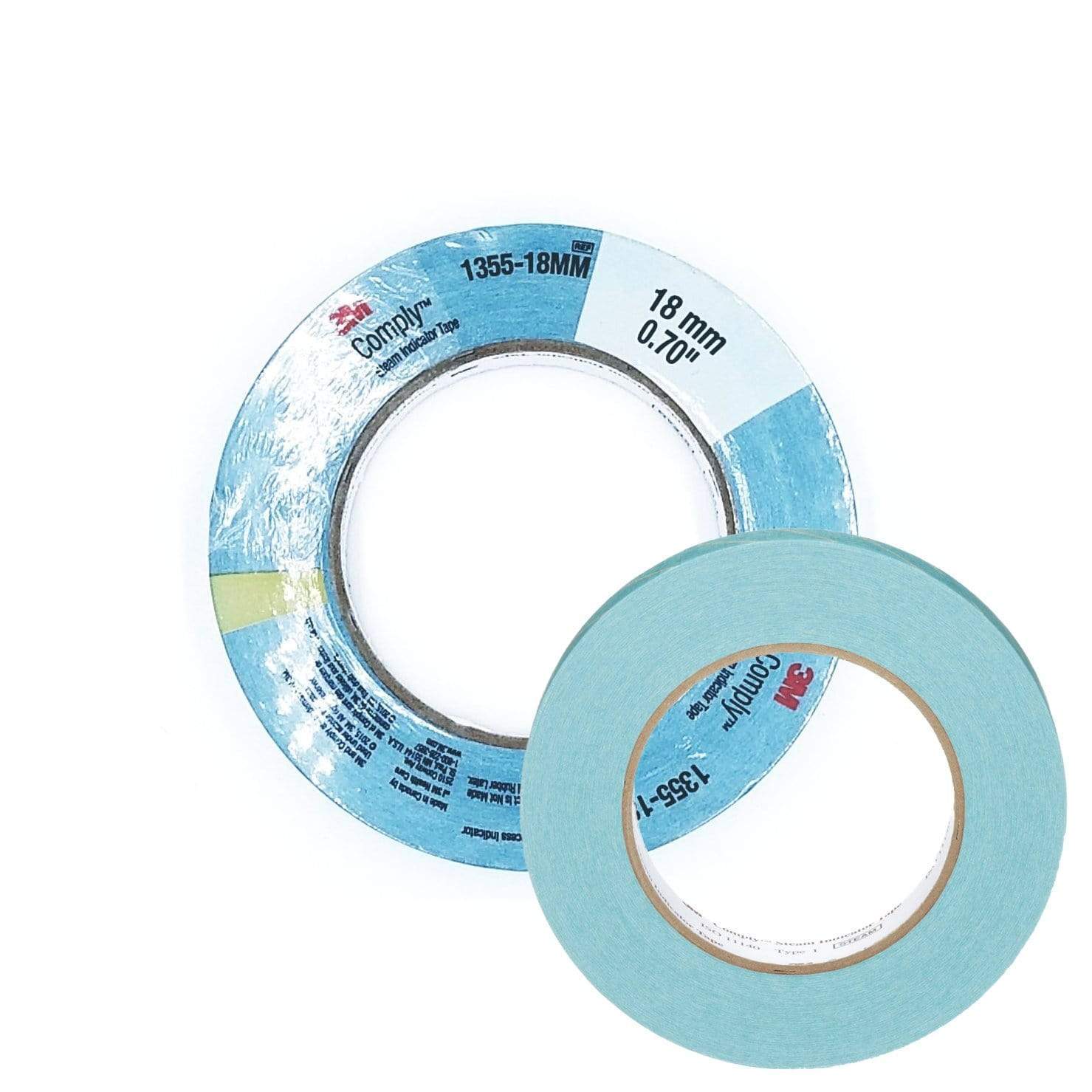 3M Comply Steam Process Indicator Tape for Disposable Synthetic Non-Woven Wraps
