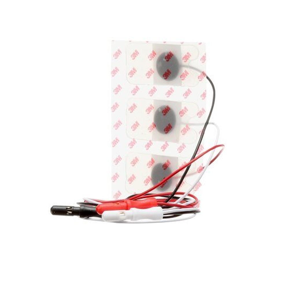 3M Healthcare ECG Electrodes Neonatal Monitoring Electrode / 3.2cm dia / Sticky Gel and Abrader Pad 3M Red Dot Monitoring Electrode