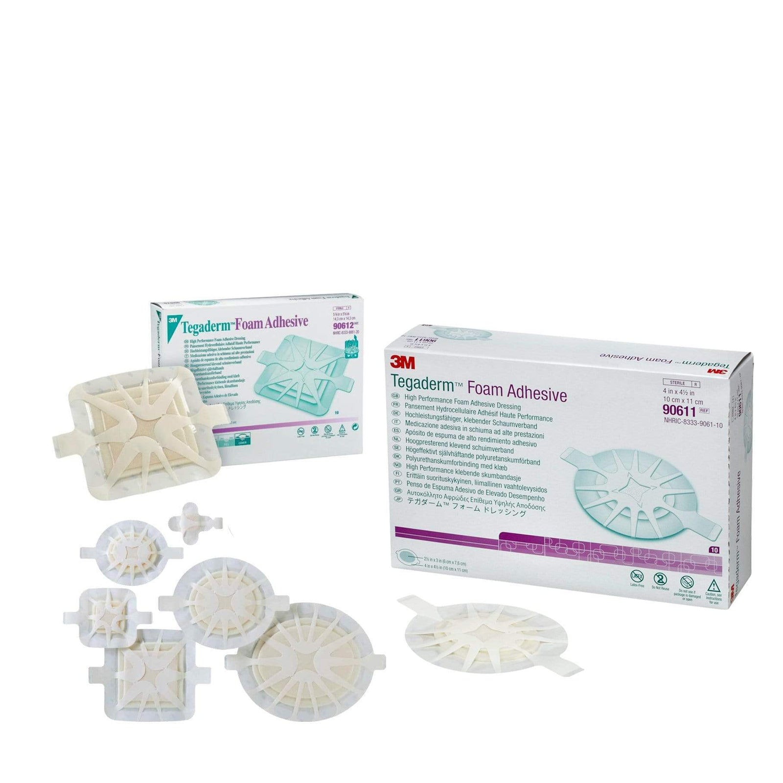 3M Tegaderm High Performance Foam Adhesive Dressings