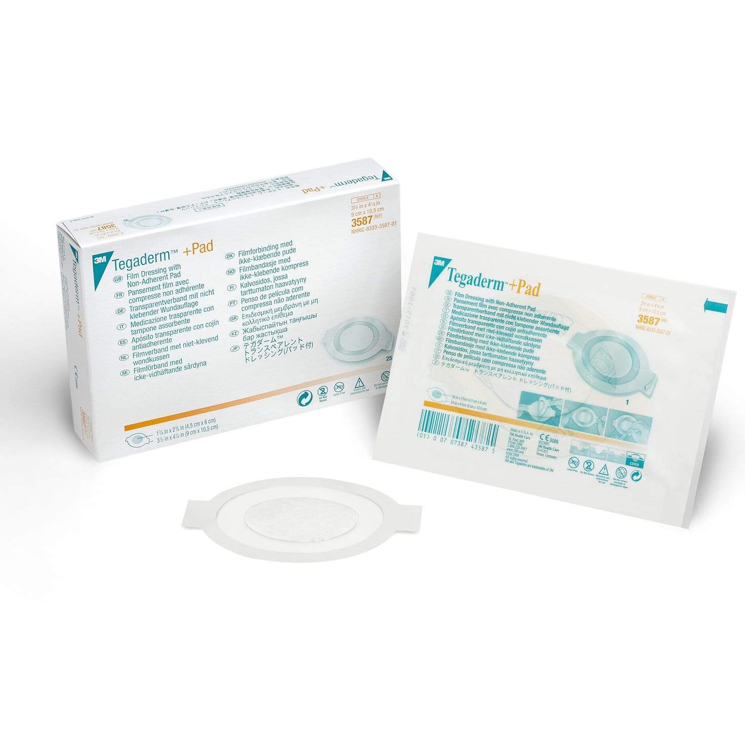 3M Tegaderm +Pad Transparent Dressing with Absorbent Pad