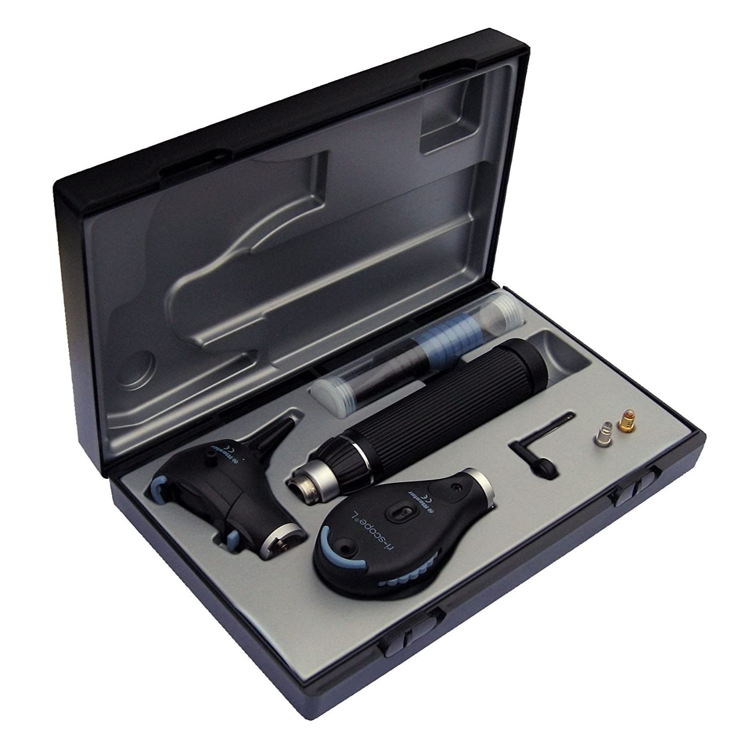 Riester Ri-Scope L F.O. Otoscope / Ophthalmoscope L2/L2 C Handle Diagnostic Set