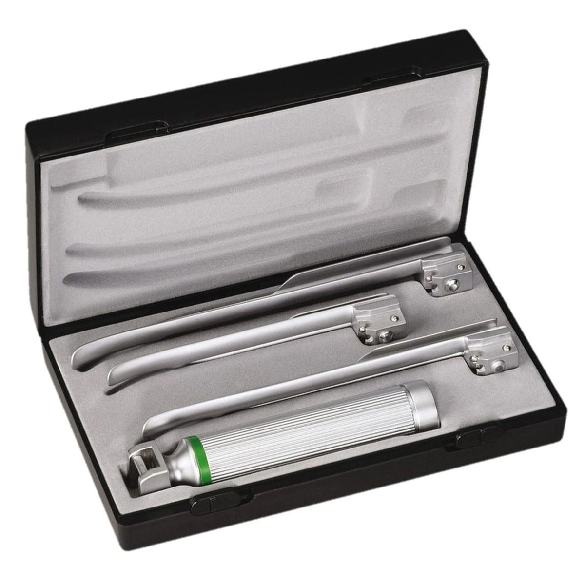 Riester Ri-Integral Miller F.O. Laryngoscope Set with C Handle + Ri-Accu L + Ri-Charger L