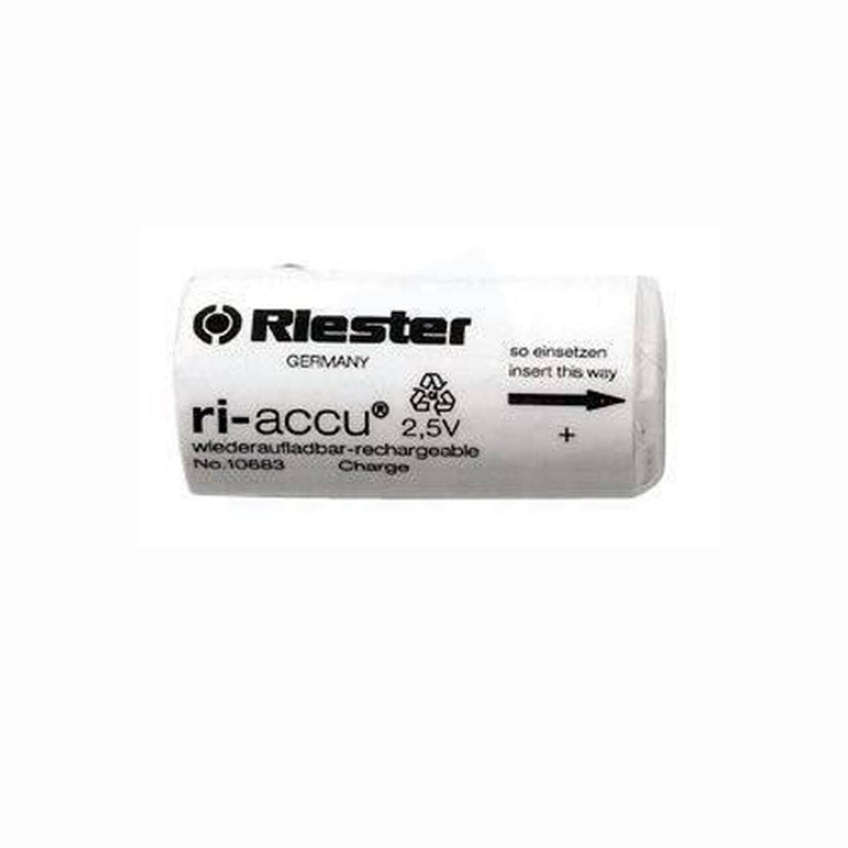 Riester Ri-Accu 2.5 V NiMH Battery for Plug-In-Style Handles