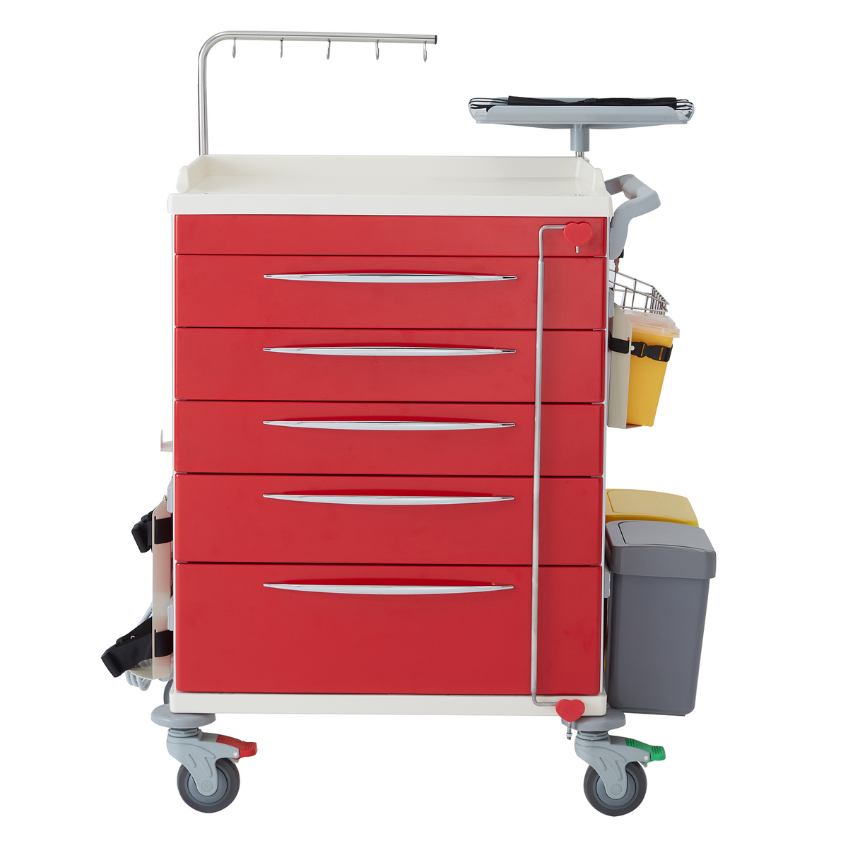 A rugged portable emergency trolley constructed with steel &amp;amp; ABS. Along with a heavy load rating and full set of accessories included it&#39;s a best seller.