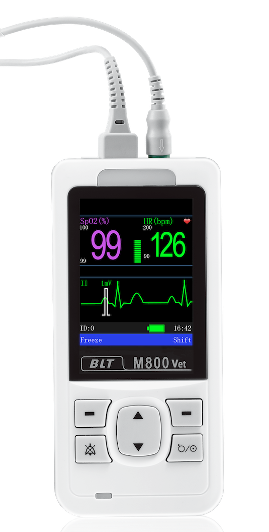 Biolight Australia M800 Vet SpO2 Handheld Veterinary Monitor 2.4" Screen