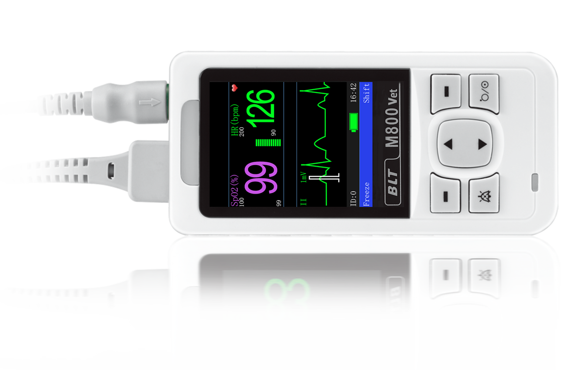 Biolight Australia M800 Vet SpO2 Handheld Veterinary Monitor 2.4" Screen