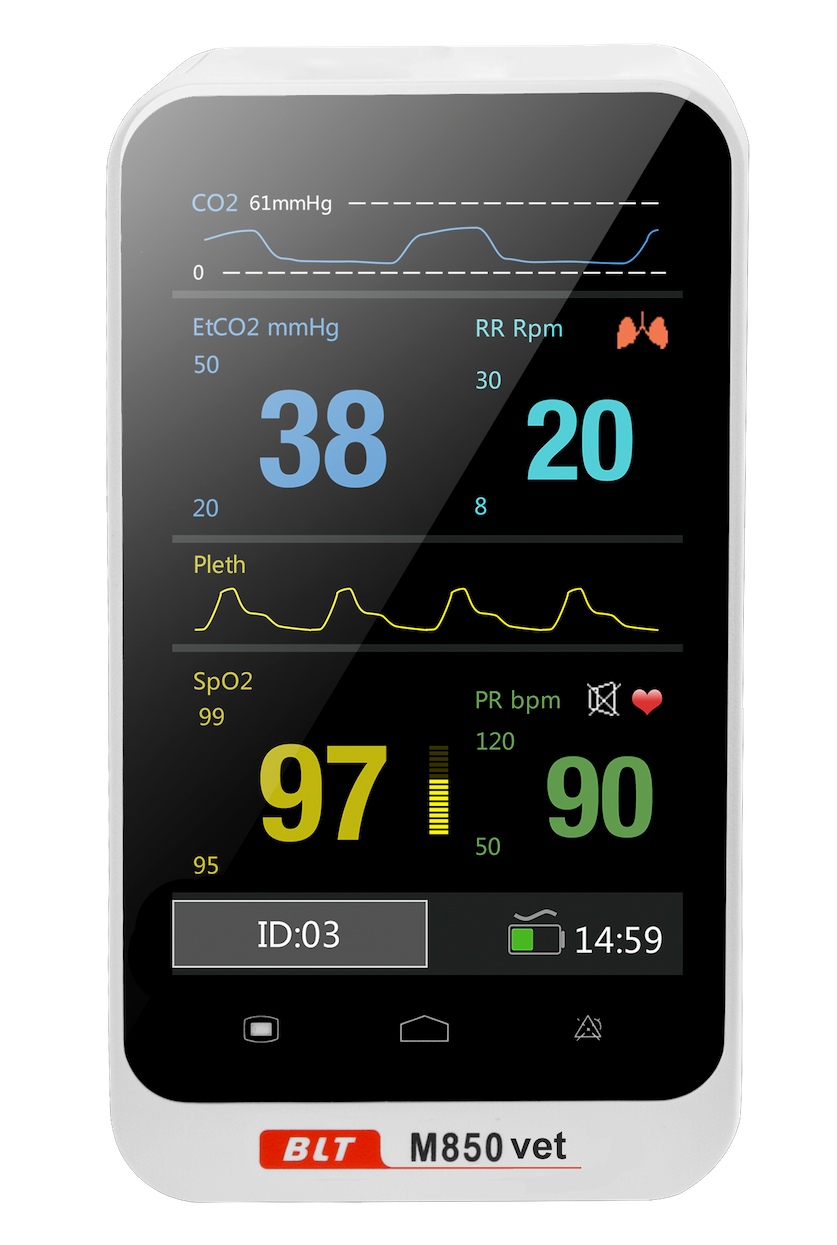 Biolight Australia M850 Vet ECG + SpO2 Handheld Veterinary Monitor