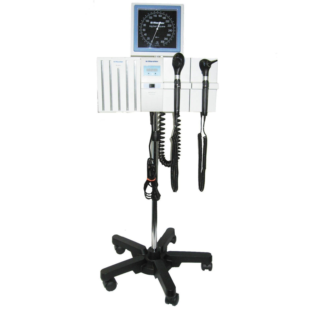 Riester Mobile Diagnostic Ri-Former 2 x Handles 3.5 V / 230 V without Clock, Specula Holder &amp; Mobile Stand