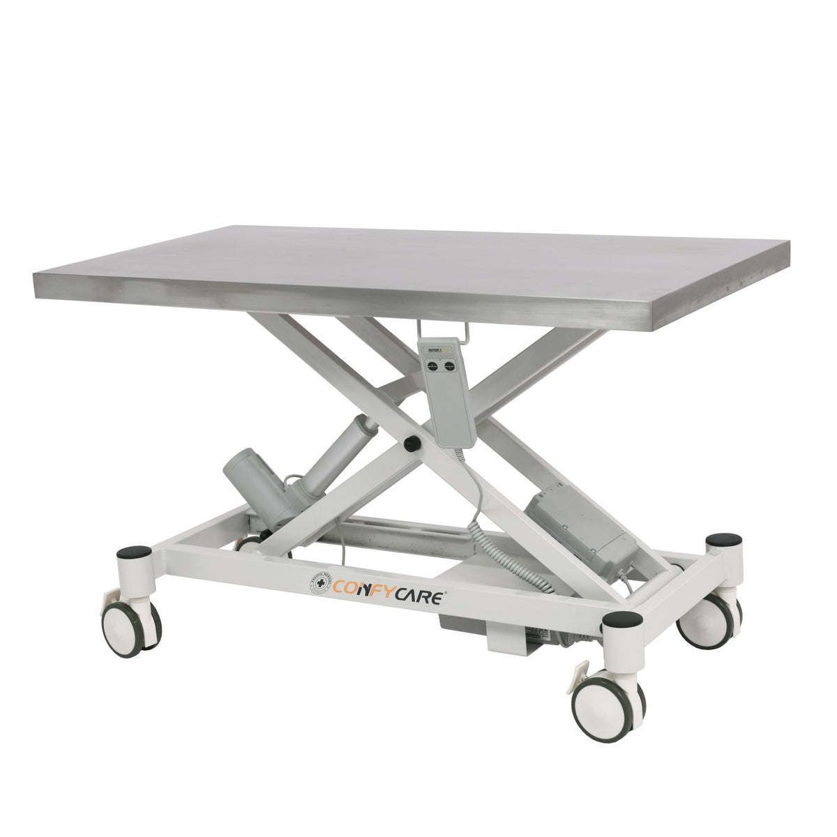 Veterinary Lift Table - Stainless Steel 110x55cm