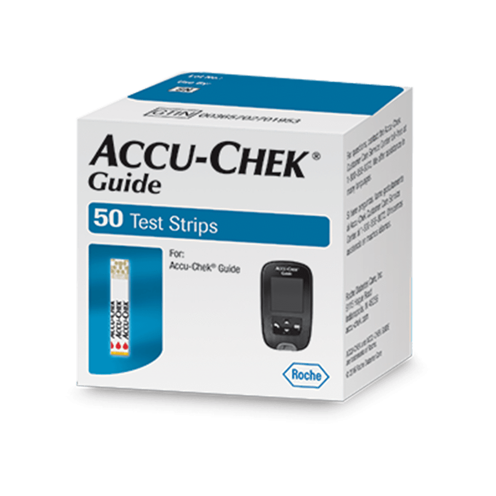 AccuChek Guide Blood Glucose Strip Box of 100