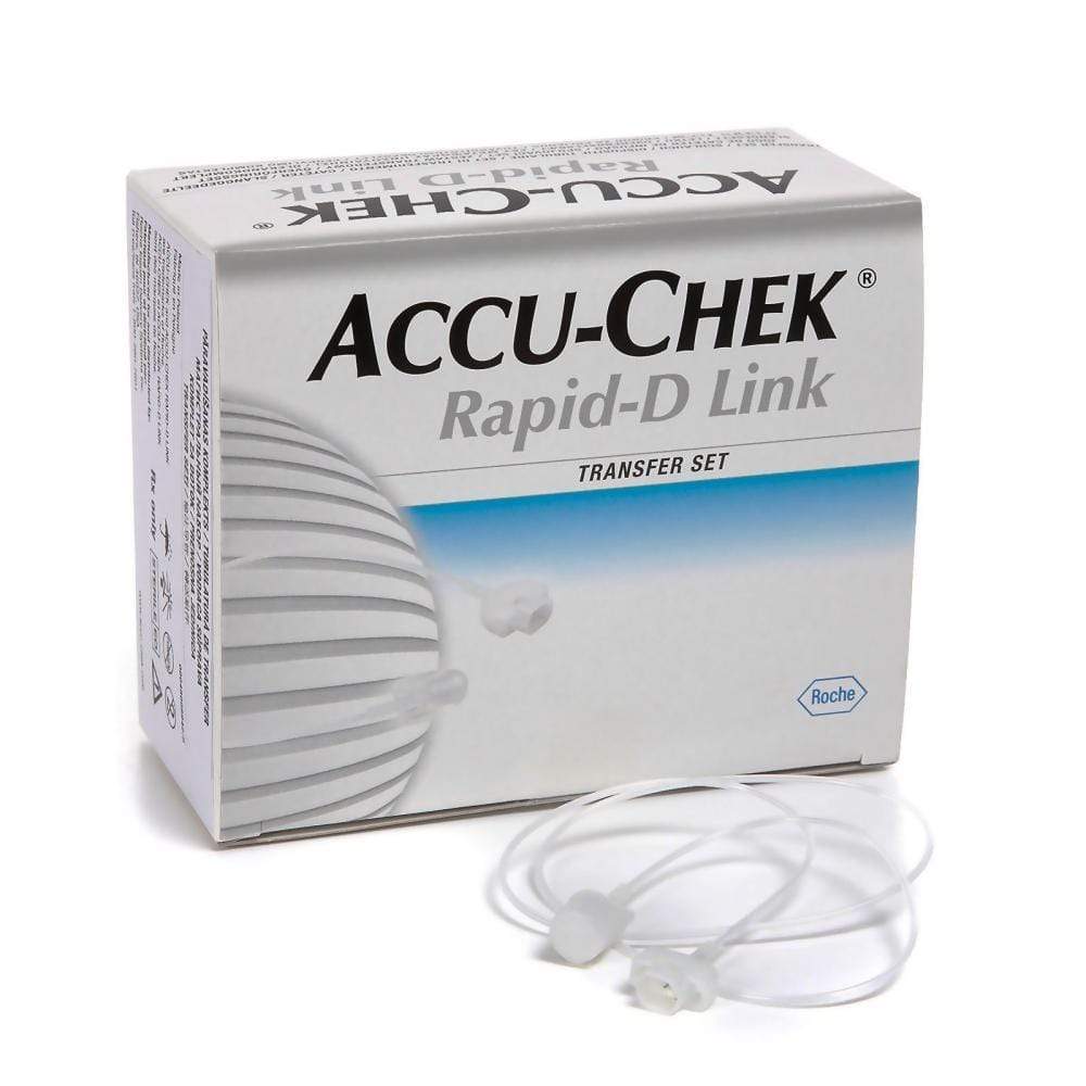 Accu-Chek&reg; Rapid D Link Transfer Set 70cm Bx10