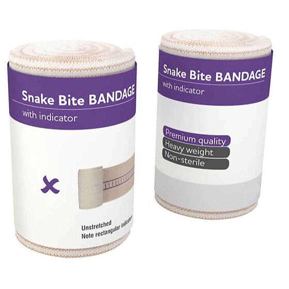 Aero Healthcare Compression Bandage AeroForm Premium  Short Snake Bite Bandages with Indicators 10cm x 4.5M