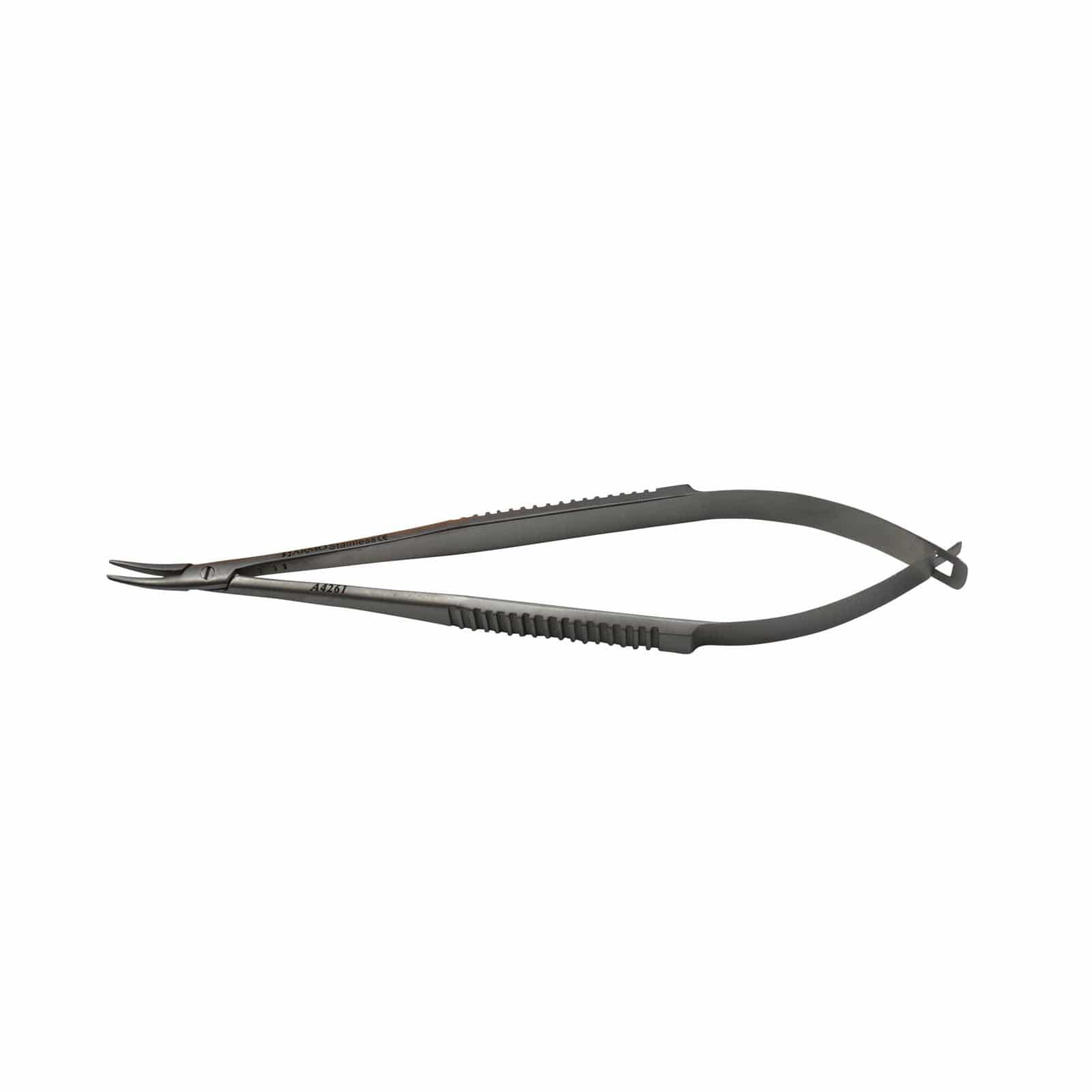 Armo Surgical Instruments 13.5cm / Curved / Standard Armo Castroviejo Needle Holder