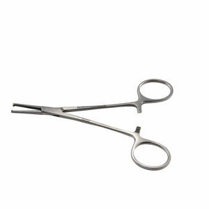 Armo Surgical Instruments 12.5cm / Straight / 1x2 Teeth Armo Halsted Mosquito Forceps