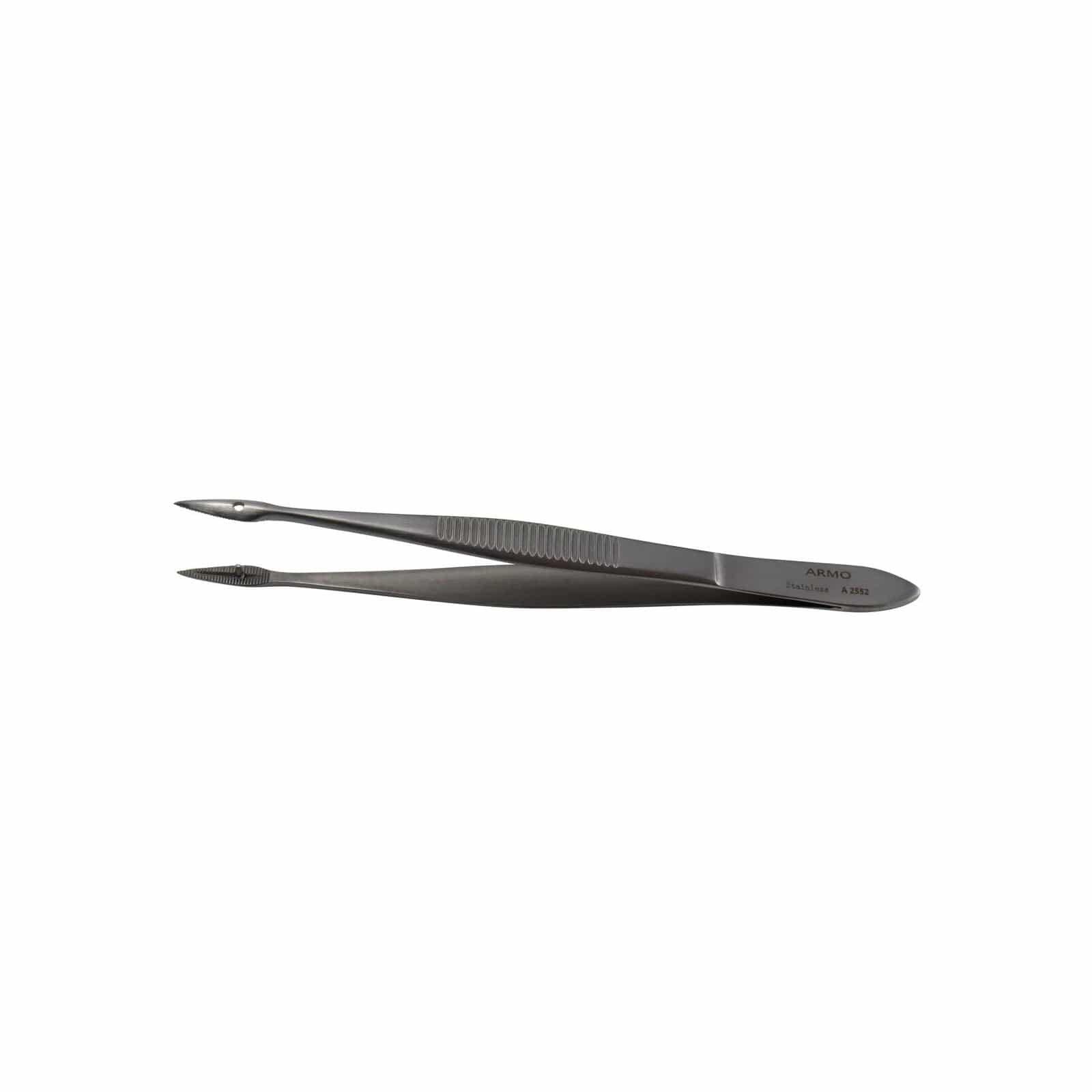Armo Surgical Instruments 11.5cm / Straight / With Pin Armo Hunter Forceps Splinter