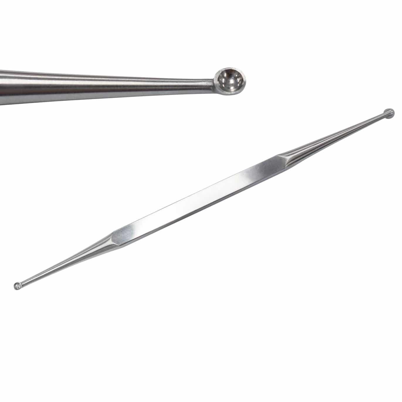 Armo Surgical Instruments 17cm / Straight / Double Ended Armo Jansen Curette