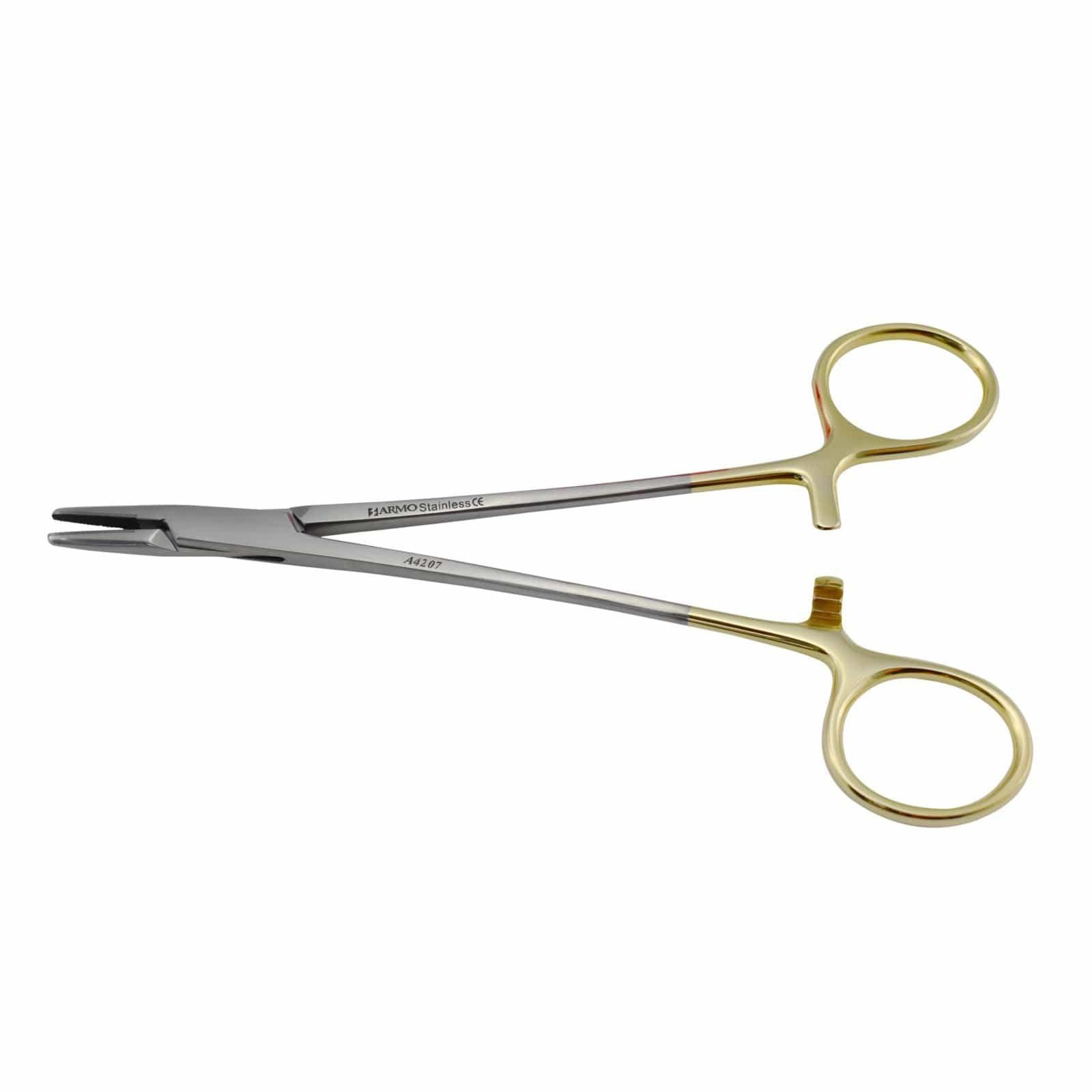 Armo Surgical Instruments 16cm / Right Handed / TC Armo Mayo Hegar Needle Holder