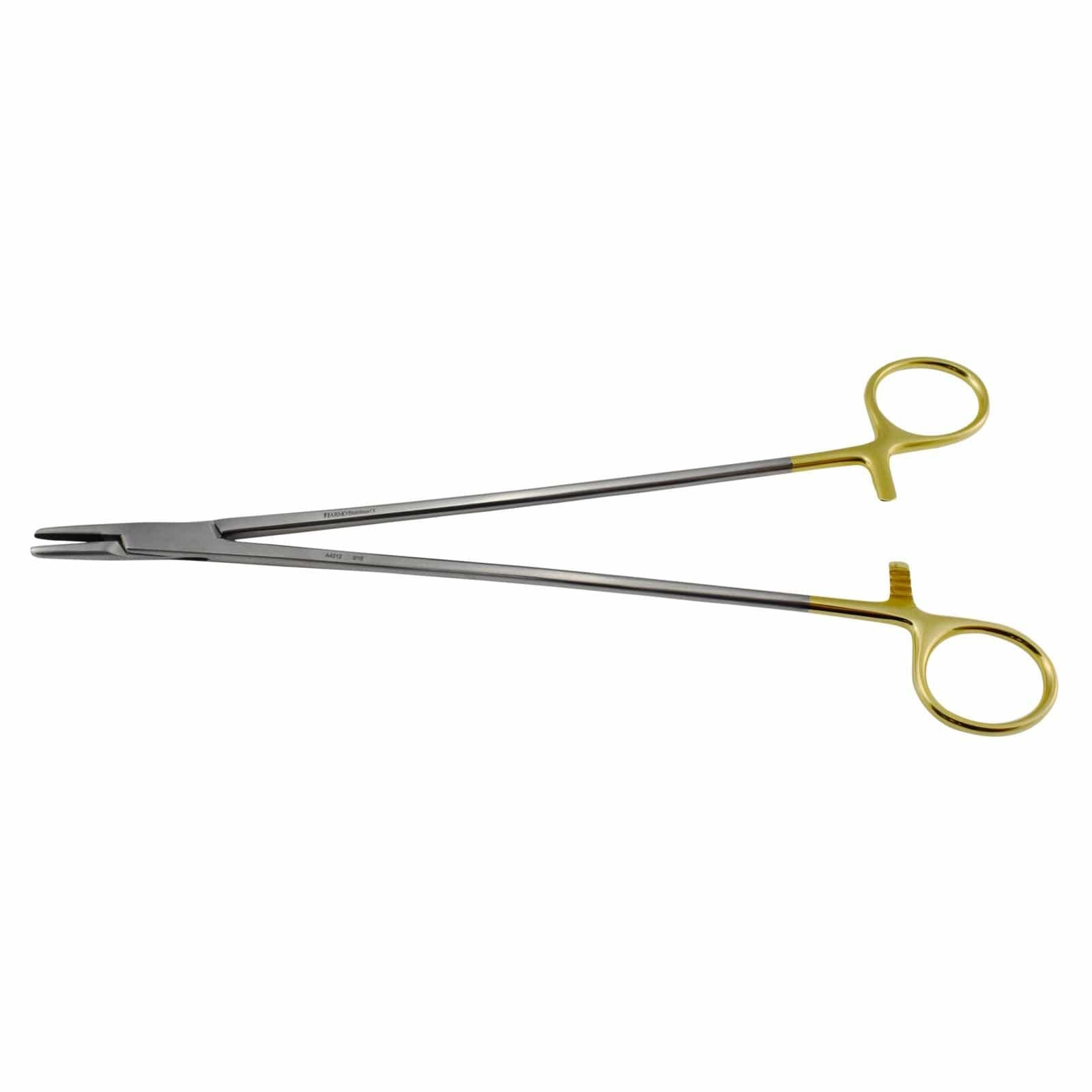 Armo Surgical Instruments 26cm / Right Handed / TC Armo Mayo Hegar Needle Holder