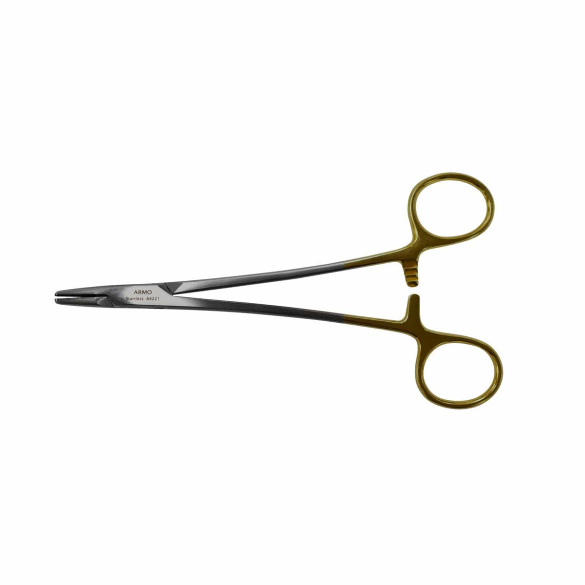 Armo Surgical Instruments 16cm / LEFT Handed / TC Armo Mayo Hegar Needle Holder