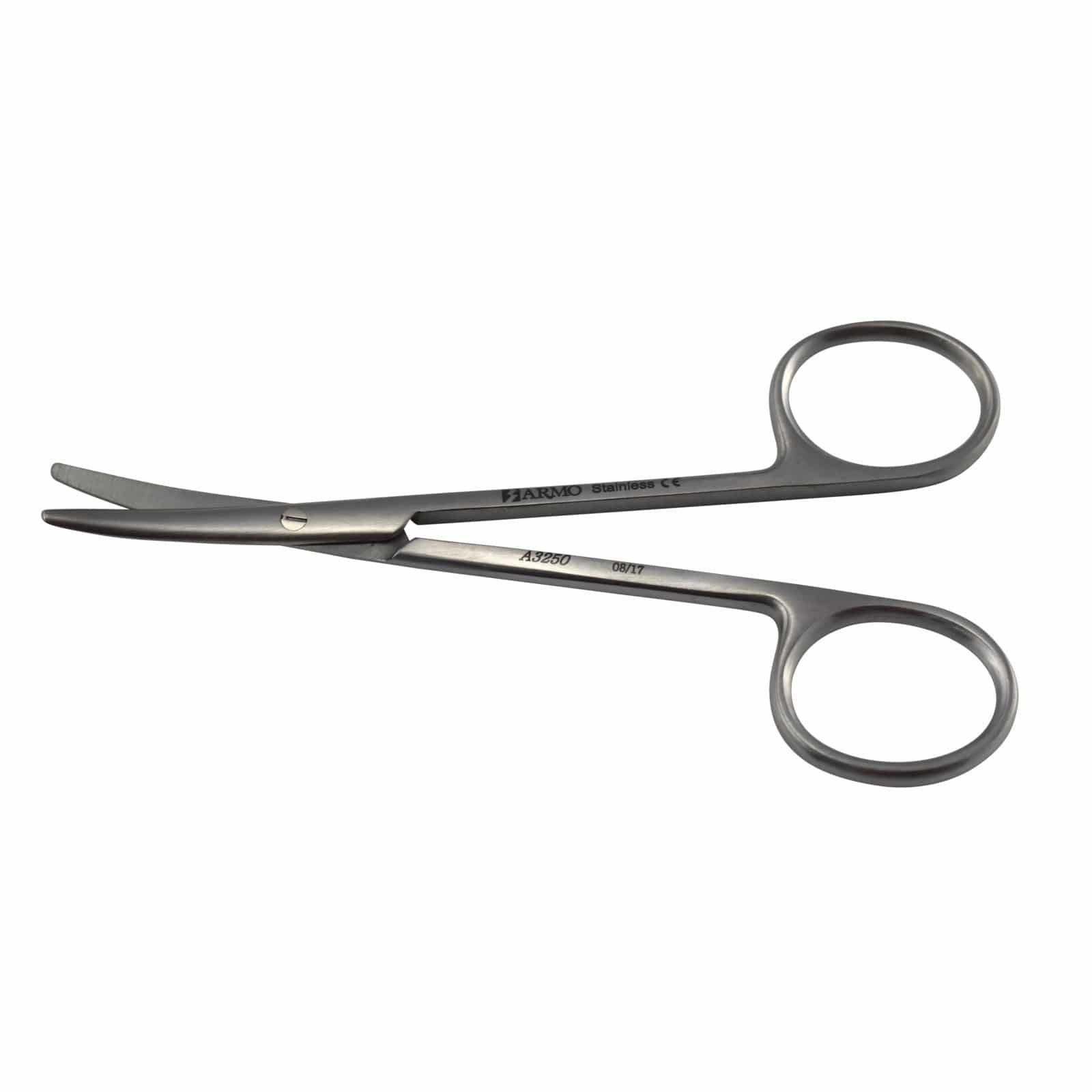 Armo Surgical Instruments 12cm / Curved / Blunt/Blunt Armo Metzenbaum Scissors