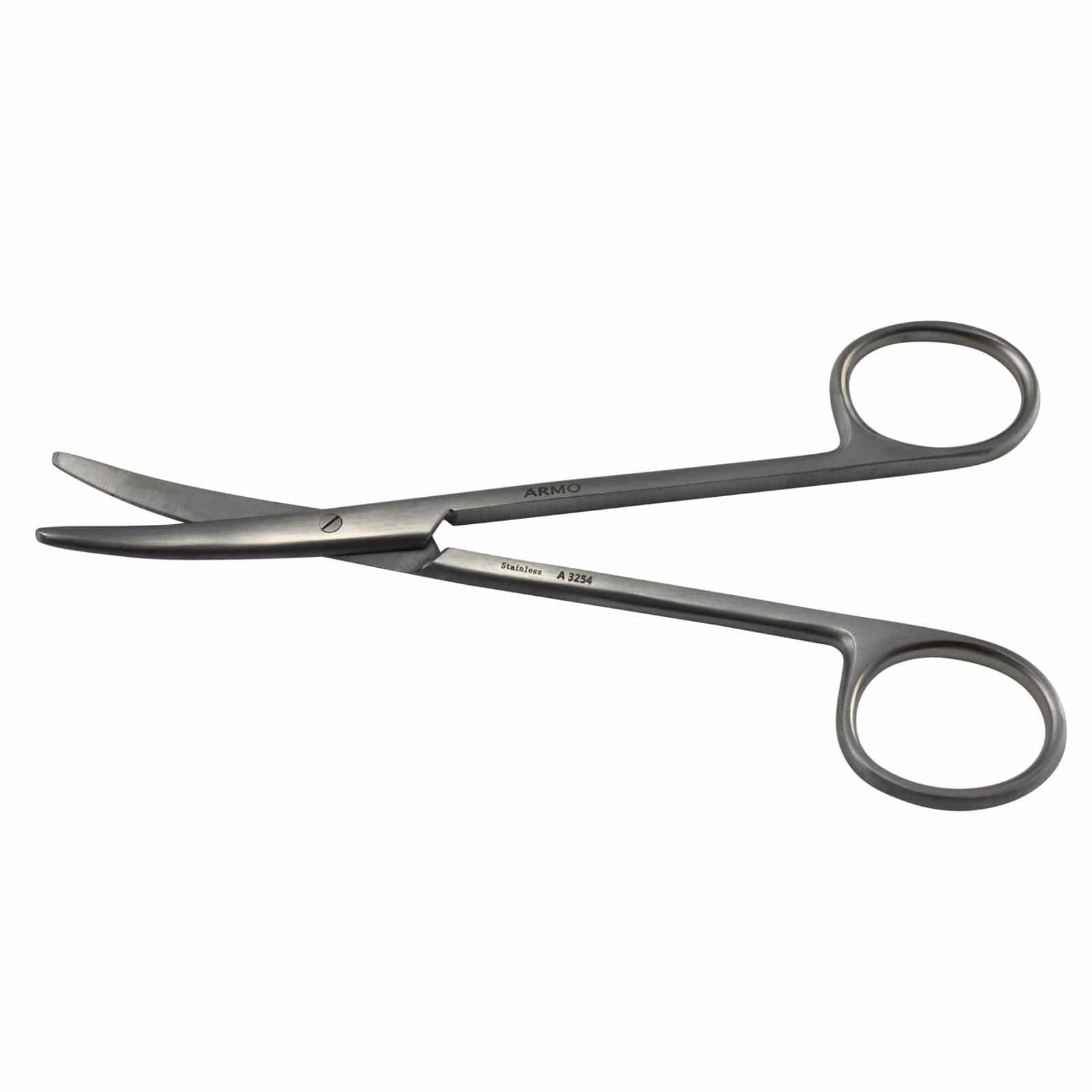 Armo Surgical Instruments 14cm / Curved / Blunt/Blunt Armo Metzenbaum Scissors