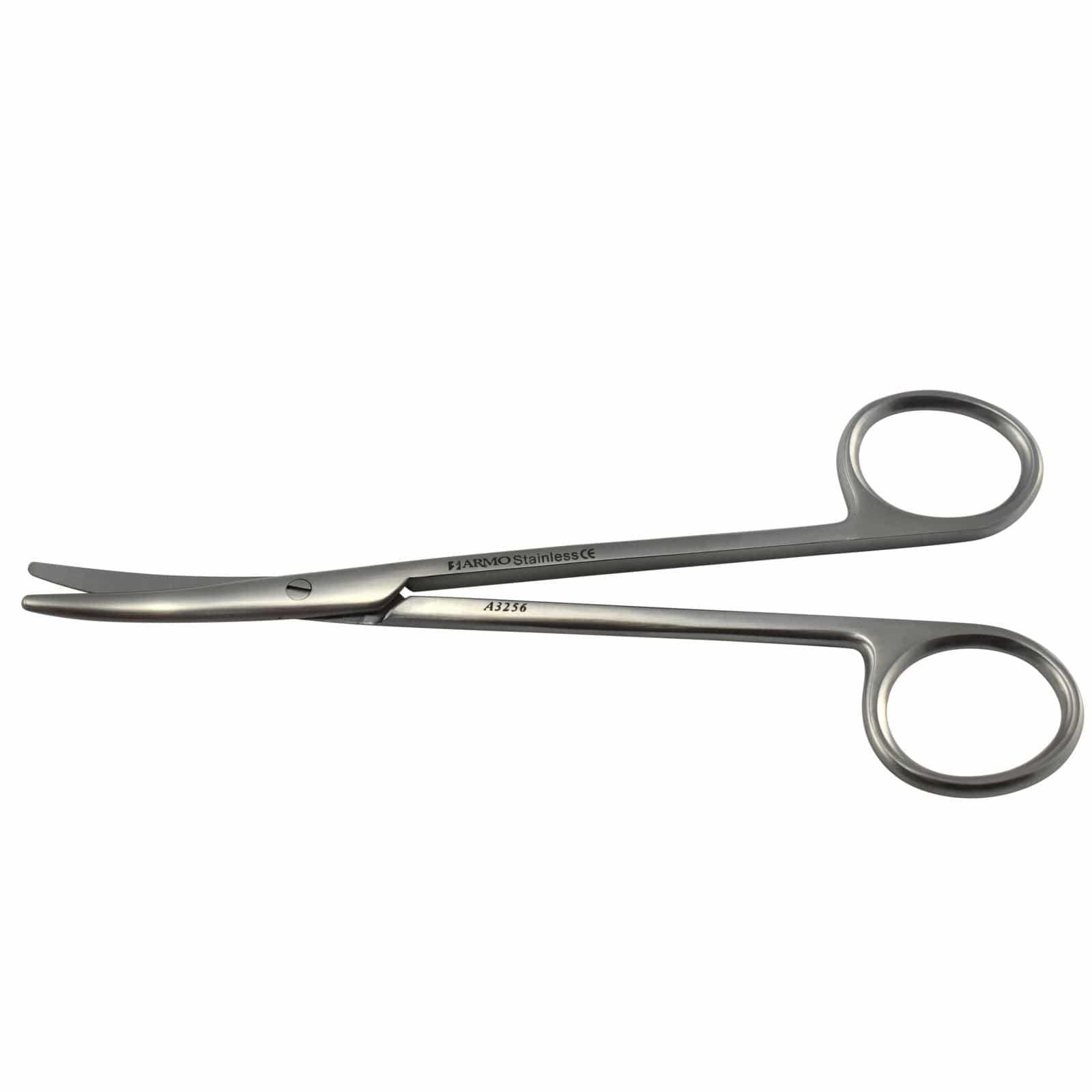 Armo Surgical Instruments 15cm / Curved / Blunt/Blunt Armo Metzenbaum Scissors