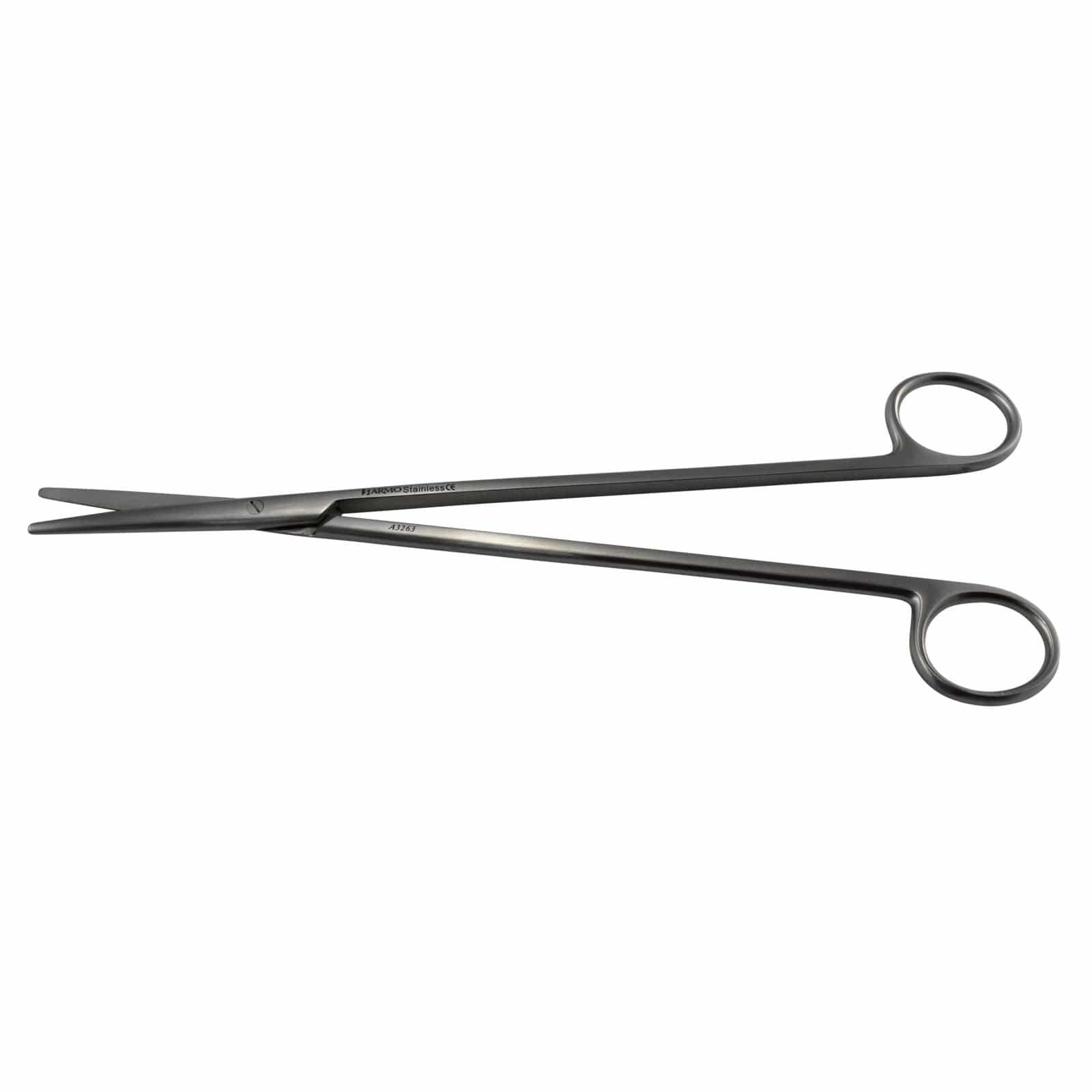 Armo Surgical Instruments 23cm / Straight / Blunt/Blunt Armo Metzenbaum Scissors