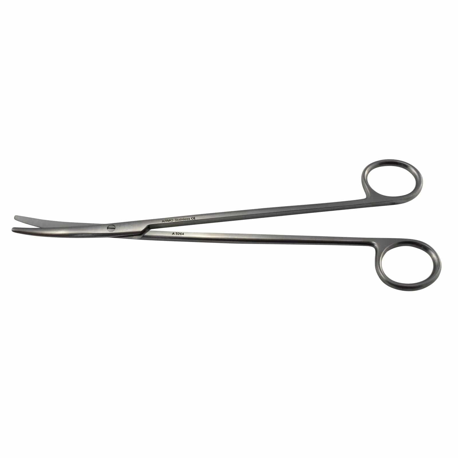 Armo Surgical Instruments 20cm / Curved / Blunt/Blunt Armo Metzenbaum Scissors