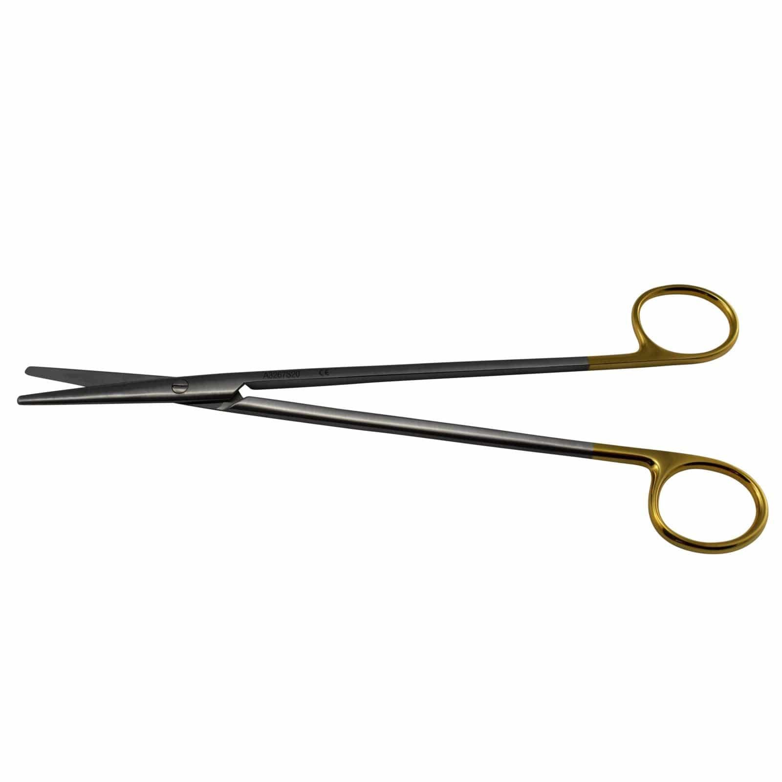 Armo Surgical Instruments 20cm / Straight + TC / Blunt/Blunt Armo Metzenbaum Scissors